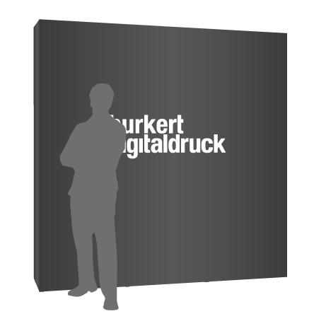 Textilfaltwand | 3 x 3 Felder gerade | einseitig bedruckt