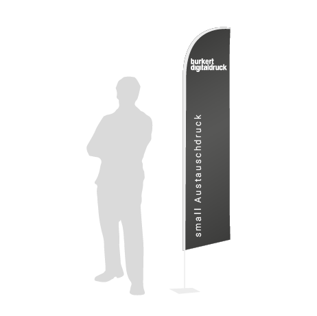 Beachflag Wind Austauschdruck | Small (260 cm) | einseitig bedruckt