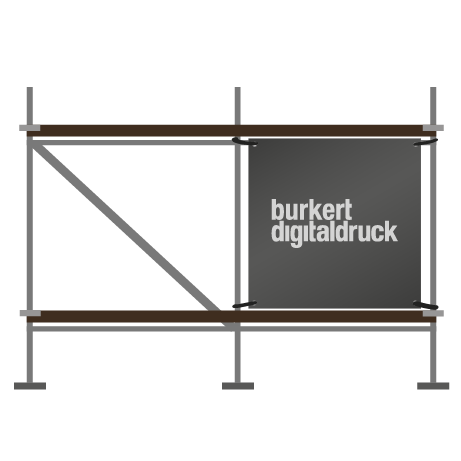 Gerüstbanner | B 250 cm x H 206 cm | einseitig bedruckt
